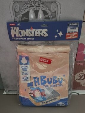 Pop Mart Labubu The Monsters Wacky Mart Series Messenger Bag
